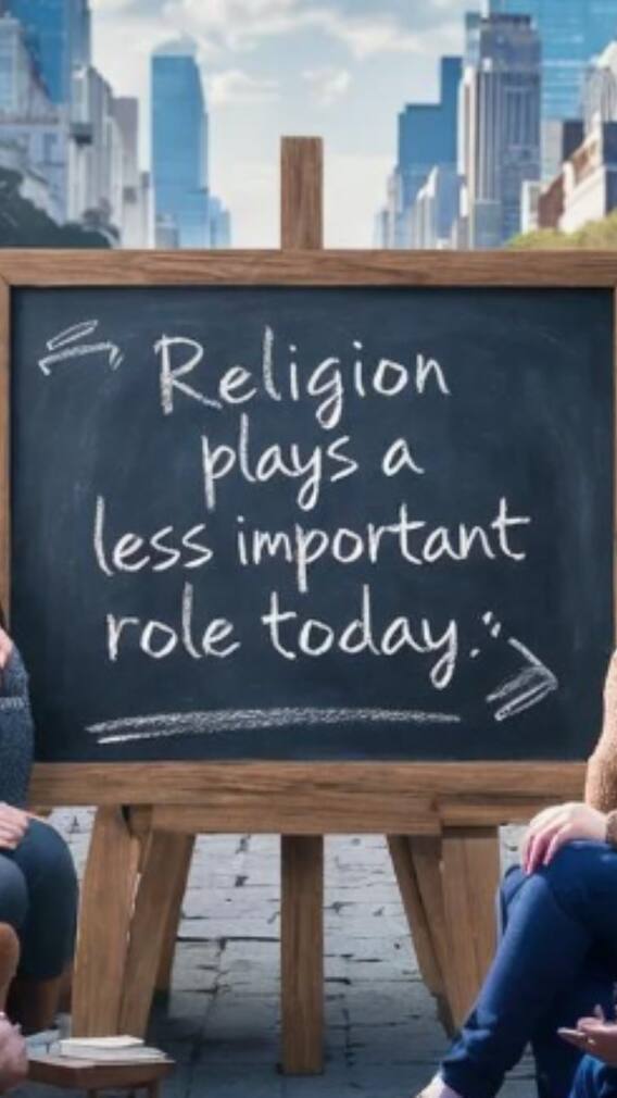 इस देश में 65 फीसदी लोगों ने कहा- धर्म की कोई जरूरत नहीं