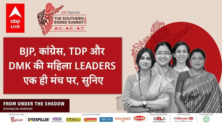 Southern Rising Summit: Ladies Leaders from BJP, Congress, TDP, and DMK Share the Stage