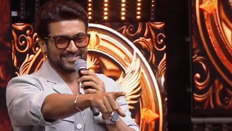 Kanguva Movie Audio Launch Actor Suriya Speech Suriya : நான் மூச்சு விடுவது உங்கள் அன்பினால்தான்... கங்குவா இசை வெளியீட்டில் சூர்யா