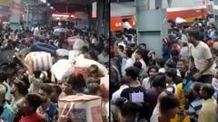 Bandra Terminus Stampede PHOTOS : वांद्रे स्थानकावर नेमकं काय घडलं? इतकी मोठी चेंगराचेंगरी कशी झाली?
