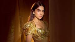 Sharvari Wagh's Diwali Look Is All About Gold & Blue Ethnic Lehenga; See Pics