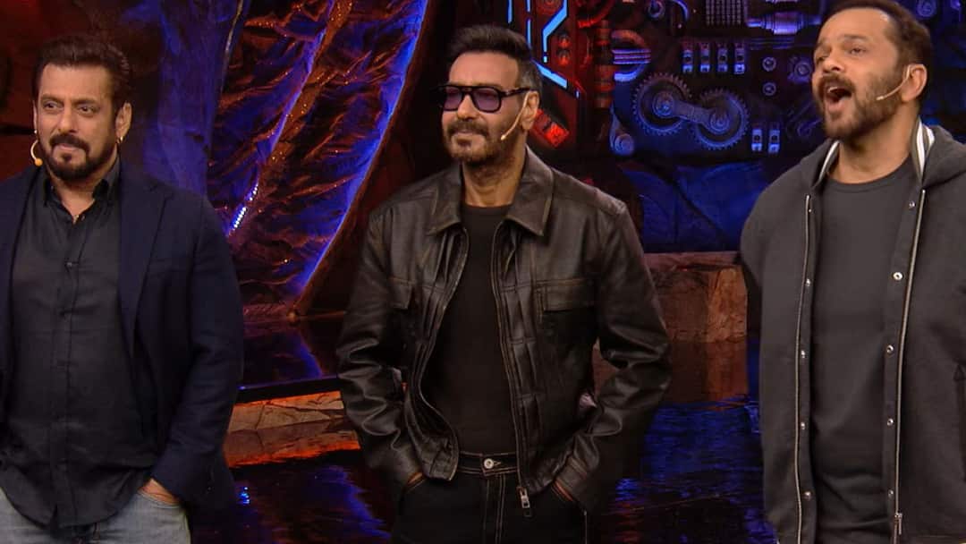 Singham Again: Rohit Shetty Introduces Salman Khan's Cameo As Chulbul Pandey, Watch Singham Again Rohit Shetty Introduces Salman Khan Cameo As Chulbul Pandey With Ajay Devgn Watch Bigg Boss 18 promo Singham Again: Rohit Shetty Introduces Salman Khan's Cameo As Chulbul Pandey, Watch