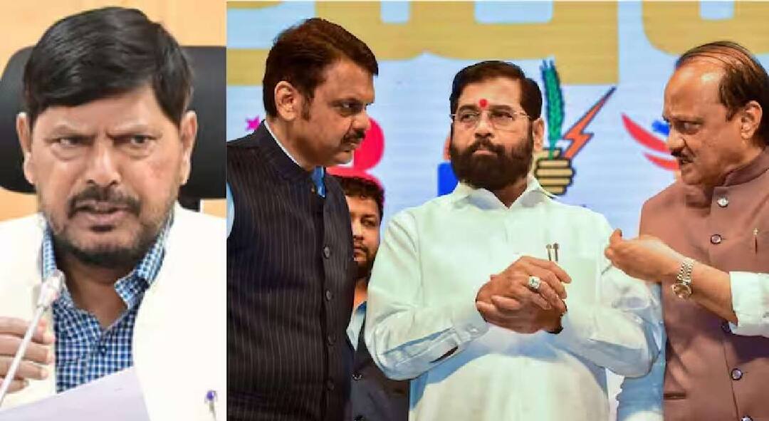 ramdas athawale RPI debate over seat allocation in mahayuti If expected seats are not available12 candidates will contest on their own over Maharashtra Assembly Election 2024 महायुतीत रामदास आठवले वेगळ्या 'मूड' मध्ये? अपेक्षित जागा न मिळाल्यास स्वबळावर रिपाईचे 12 उमेदवार रिंगणात