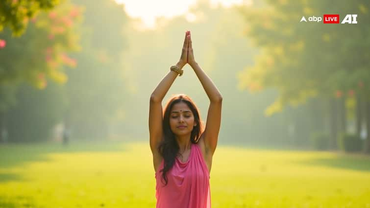 To what extent will yoga bring relief from increasing pollution, when is the best time to do it?