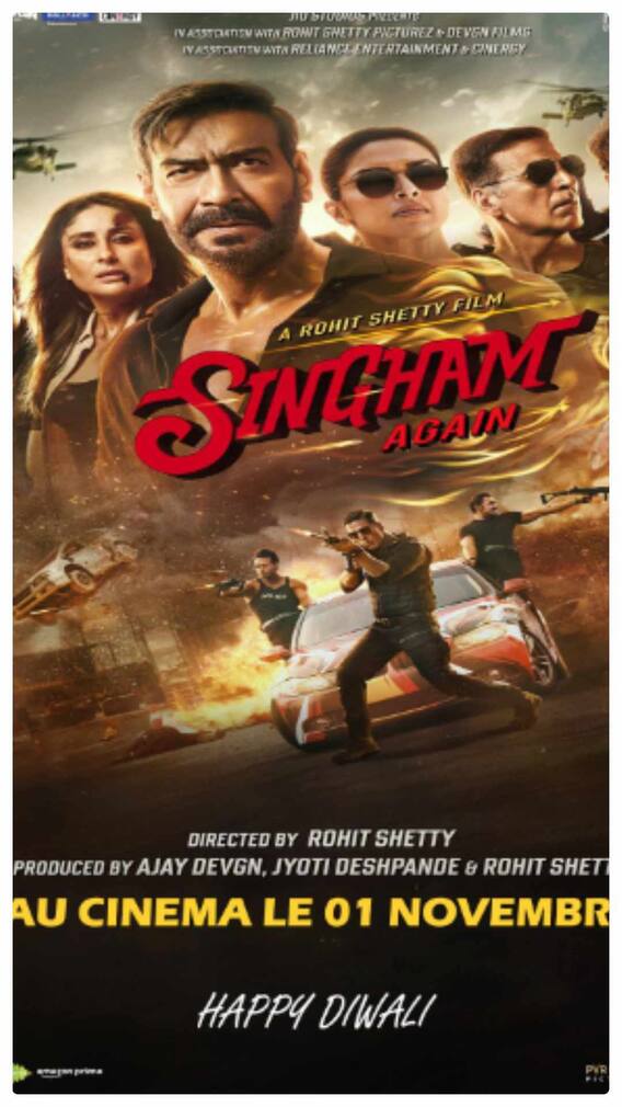 सिंघम अगेन के सेट पर अजय देवगन के साथ  हुआ ये बड़ा  हादसा