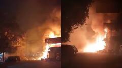 Fire Broke In Hyderabad: હૈદરબાદમાં ભયંકર દુર્ઘટના, ફટાકડાની દુકાનમાં આગ લાગતા એક પછી એક અનેક બ્લાસ્ટ