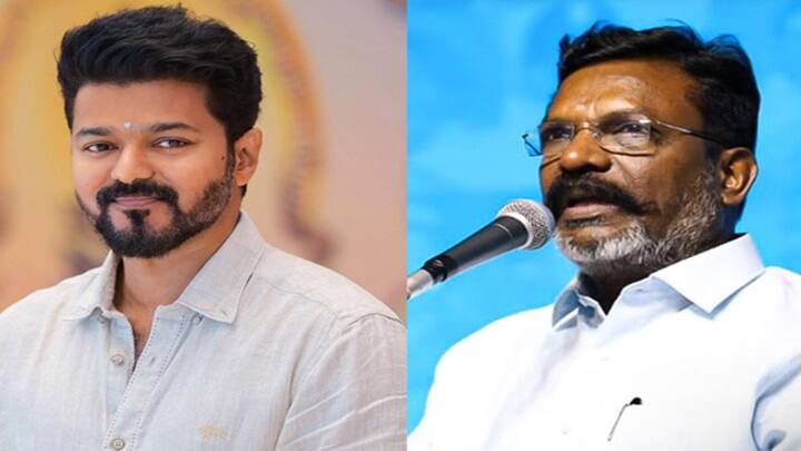 VCK leader and MP Thirumavalavan Questions TVK leader Vijay over remarks on fascism ஃபாசிச எதிர்ப்பை நையாண்டி செய்வதா? தவெக தலைவர் விஜய் மீது எம்பி திருமாவளவன் விமர்சனம்!