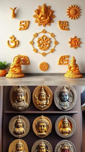 वास्तु शास्त्र के मुताबिक घर में इन 9 शुभ चिन्हों को लगाने मिलता है लाभ.