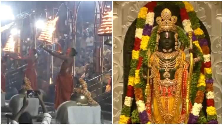 Ayodhya's Deepotsav Begins With Aarti By 1100 Devotees at Saryu Ghat