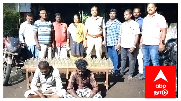 Mayiladuthurai sirkali pondicherry liquor smuggling Two persons arrested   Crime: தொடரும் சாராய கடத்தல்; திணறும் காவல்துறை - எங்கே தெரியுமா?