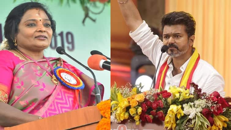 BJP leader Tamilisai Soundararajan on tvk maanadu vijay political speech Tamilisai On Vijay: 