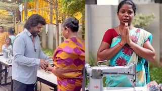 Raghava Lawrence : பெண்களுக்கு தையல் மிஷின் வழங்கி  பிறந்தநாள் கொண்டாடிய ராகவா லாரண்ஸ்