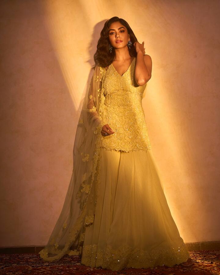 नुकताच तिने एक खास फोटोशूट शेअर केला आहे ज्यात ती शरारामध्ये दिसतेय.