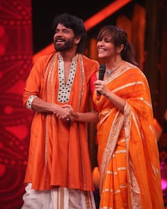 Anasuya Bharadwaj : రాము బావ కోసం అందంగా ముస్తాబైన అనసూయ.. ఎగ్జైట్​మెంట్​ అంతా నాగార్జున కోసమేనట