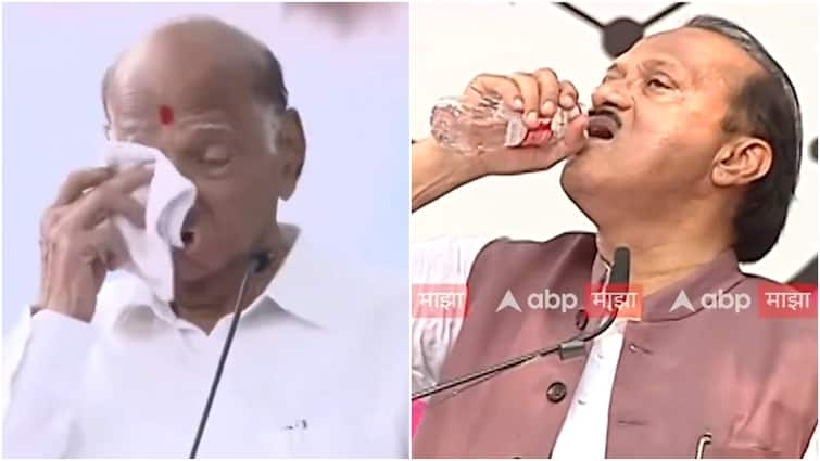 WATCH: Sharad Pawar Mocks Ajit Pawar After Nephew’s Outburst Over Baramati Contest