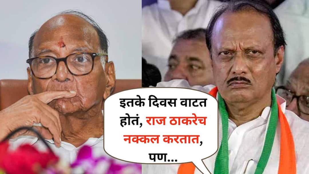 Ajit Pawar: इतके दिवस वाटायचं फक्त राज ठाकरेच नक्कल करतात, पण काल साहेबही दिसले; अजितदादांकडून शरद पवारांवर हसतहसत पलटवार Ajit Pawar on Sharad Pawar Mimicry at ABP majha program majha maharashtra majha vision maharashtra vidhansabha election 2024 Ajit Pawar: इतके दिवस वाटायचं फक्त राज ठाकरेच नक्कल करतात, पण काल साहेबही दिसले; अजितदादांकडून शरद पवारांवर हसतहसत पलटवार