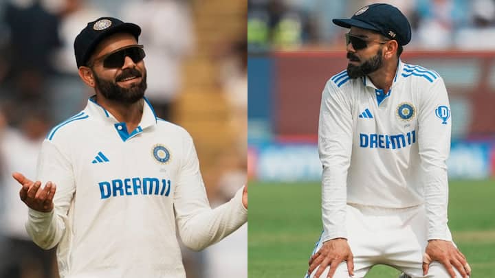 Virat Kohli Test Record At Mumbai: विराट कोहली ने अब तक मुंबई के वानखेड़े स्टेडियम में पांच टेस्ट मैच खेल लिए हैं. तो आइए जानते हैं कि इन मैचों में किंग कोहली ने कैसा प्रदर्शन किया.