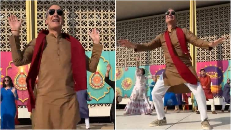 US Ambassador Eric Garcetti Shakes A Leg To ‘Tauba Tauba’ Throughout Diwali Celebrations: WATCH