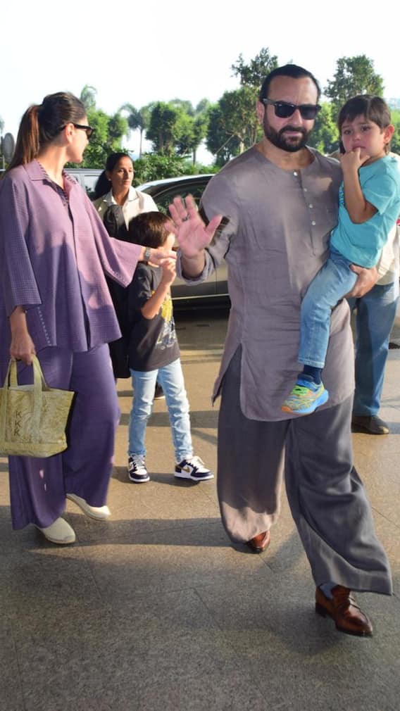 Kareena-Saif Head Out Of Town For Family Getaway Before Diwali