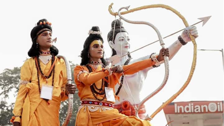 Ayodhya is preparaing for its first 'Deepotsav' after the Pran Pratishtha of Ram Mandir earlier this year.  An elaborate 'Shobha Yatra' with 18 tableaux started from Saket Mahavidyalaya on Wednesday.