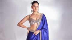Rakul Preeth Singh : బ్యూటీఫుల్ శారీలో రకుల్ ప్రీత్ సింగ్.. అందాన్ని రెట్టింపు చేసిన చీర