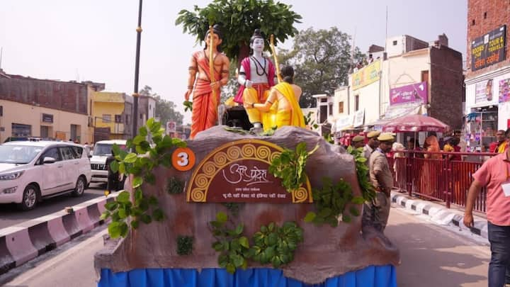 The UP government has also made arrangements to host around 5,000 to 6,000 people at the ghats. Additionally, 40 jumbo LED screens have been set up to beam the event live. (Source: X/@uptourismgov)