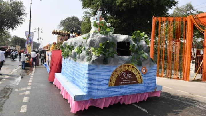 For this year's Deepotsav, Saket Mahavidyalaya has crafted 18 stunning tableaux, while the Information Department and the Tourism Department have made 11 and seven, respectively.. (Source: X/@uptourismgov)