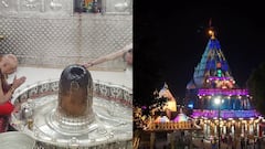 दीपावली उत्सव के बीच‌ दमक उठा महाकालेश्वर मंदिर, अद्भुत है परंपरा