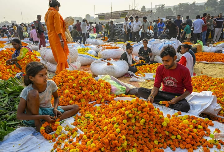 Diwali is associated with the day Lord Ram is believed to have returned to Ayodhya with his wife Sita and brother Lakshman after defeating demon king Ravana during his 14 years in exile.