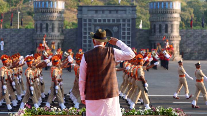 Ekta Diwas Parade comprises 16 marching contingents from nine states and one Union Territory, four Central Armed Police Forces, the National Cadet Corps (NCC) and a marching band. (Photo: @BJP4India)