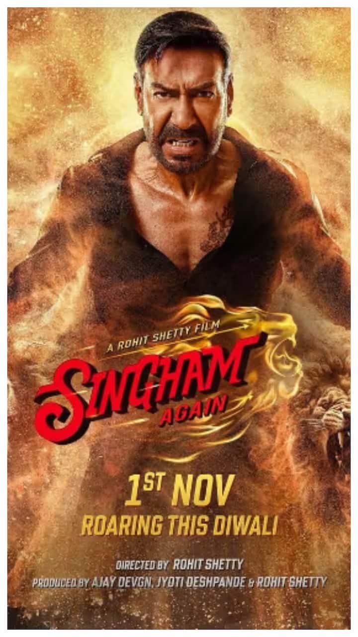 फिल्म 'सिंघम अगेन' 1 नवंबर को रिलीज होगी, जो दिवाली के मौके पर पड़ रही है और मेकर्स को इससे काफी उम्मीदें हैं. आइए आपको बताते हैं कि इससे पहले दिवाली पर कौन सी फिल्में रिलीज हुई थीं।