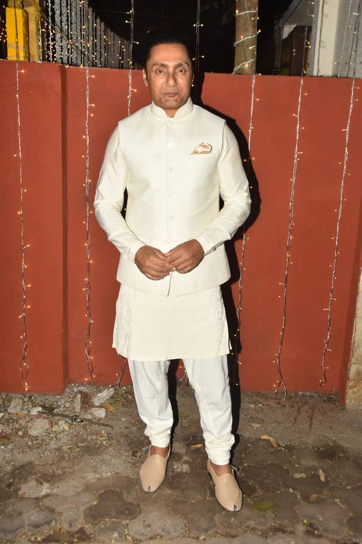 Actor Rahul Bose too attended the Diwali party.