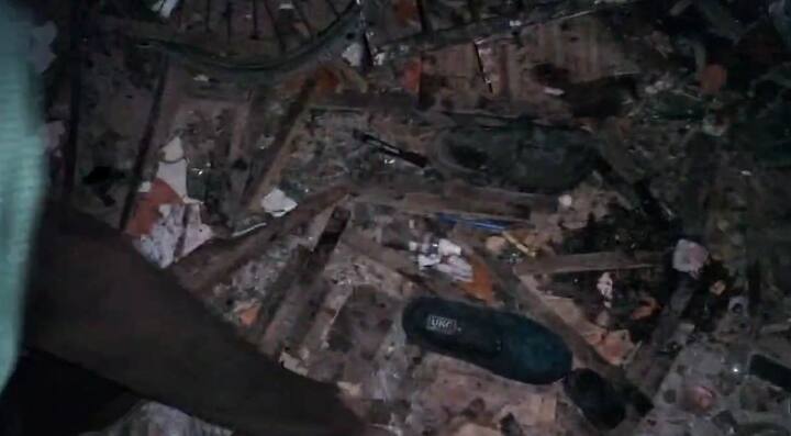 या स्फोटाचे नेमके कारण न कळाल्यामुळे बोईसर पोलिसांकडून तपास सुरू आहे.(छाया सौजन्य- एबीपी माझा)