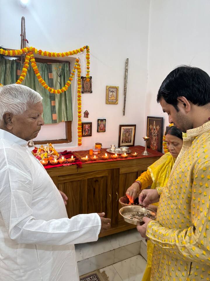 लालू यादव ने भी बिहार के लोगों को दीपावली की शुभकामना दी. उन्होंने एक्स पर लिखा, 