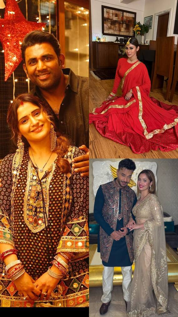 आरती सिंह से लेकर रुपाली तक, ऐसे मनाई टीवी सेलेब्स ने अपनी दीवाली