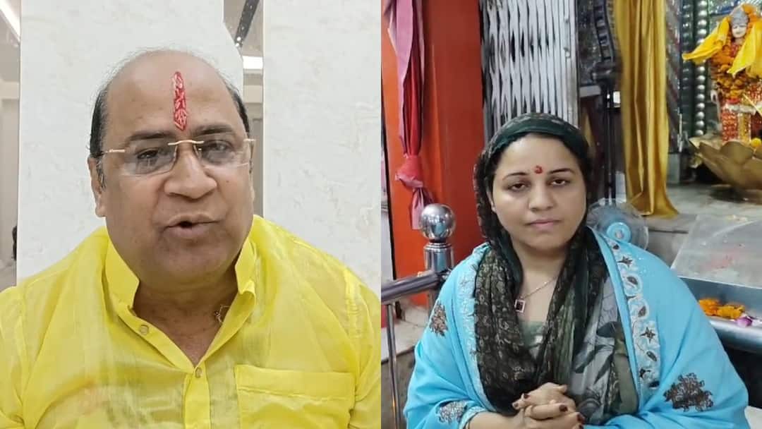 सपा प्रत्याशी नसीम सोलंकी के मंदिर जाने पर भड़के BJP विधायक, अखिलेश यादव पर साधा निशाना BJP MLA Surendra Maithani remarks on Sishamau SP Candidate Nasim Solanki Jalabhishek ANN सपा प्रत्याशी नसीम सोलंकी के मंदिर जाने पर भड़के BJP विधायक, अखिलेश यादव पर साधा निशाना