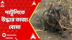 পাটুলির ১০১ নম্বর ওয়ার্ডে উদ্ধার তাজা বোমা, আতঙ্কিত স্থানীয়রা