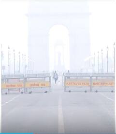 दिल्ली में बढ़ा प्रदूषण, धुंध में छिपा इंडिया गेट | ABP NEWS SHORTS