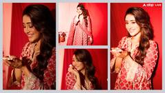 कभी दिये जलाकर, तो कभी मिठाई खाकर... शिवांगी जोशी ने सेलिब्रेट किया दिवाली का त्योहार, रेड कलर के सूट में लगीं बला की खूबसूरत