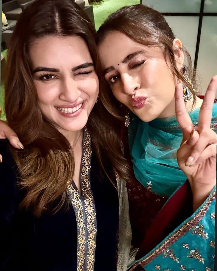 Kriti has shared many of its pictures on her Instagram account. In some of which she was also seen having fun with her sister.