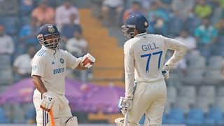 IND vs NZ 3rd Test shubman ghill rishabh pant partnership india 263 runs first innings know score details here