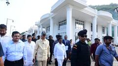 Andhra CM Naidu Targets Jagan After Visiting Rushikonda Palace: 'Surprised To See It's Built In A Democracy'