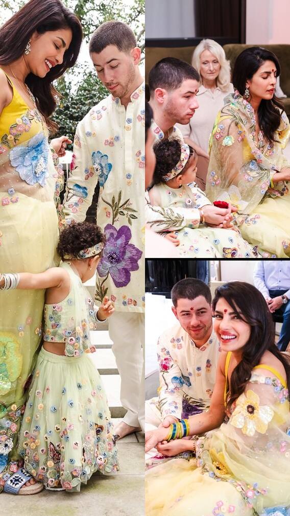 प्रियंका चोपड़ा ने विदेश में मनाई दिवाली, विदेशी पति ने की लक्ष्मी गणेश पूजा