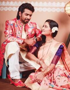 Marathi celebrities : प्रेमाच्या गोडव्यात कलाकारांनी साजरा केला पहिला पाडवा, पाहा फोटो