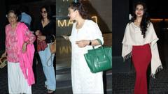 Singham Again Screening: बेटी काजोल संग दामाद की फिल्म देखने पहुंचीं तनुजा, रेड ड्रेस में दिखीं ‘सिंघम’ के बेटी, देखें तस्वीरें