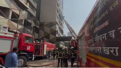 Goregaon fire :गोरेगावमध्ये 31 मजली टॉवरला भीषण आग, दोन जण गंभीररित्या भाजले