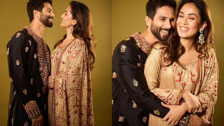 Shahid Mira Romantic Photos: बॉलीवुड एक्टर शाहिद कपूर ने भी अपनी फैमिली के साथ धूमधाम से दिवाली का त्योहार सेलिब्रेट किया. जिसकी झलकियां अब उन्होंने फैंस के साथ शेयर की हैं.