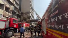 Goregaon fire :गोरेगावमध्ये 31 मजली टॉवरला भीषण आग, दोन जण गंभीररित्या भाजले