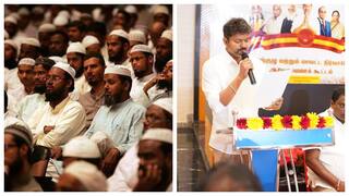 TVK targets Muslim votes passes resolutions in support of minority rights முஸ்லிம் வாக்குகளை குறிவைக்கும் விஜய்.. செயற்குழு கூட்டத்தில் கச்சிதமாக வேலையை முடித்த தவெக!