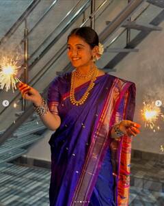 Rinku Rajguru Diwali Celebration: आर्चीचा नऊवारीतला नखरा पाहिला का? मनमुराद हसत दिल्या दिवाळीच्या शुभेच्छा, चाहते पडले प्रेमात!